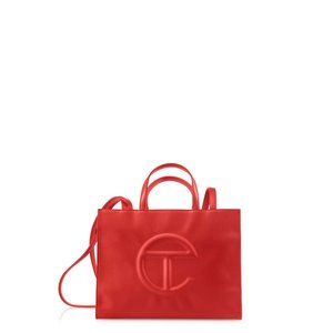 TELFAR Medium Red Shopping Bag